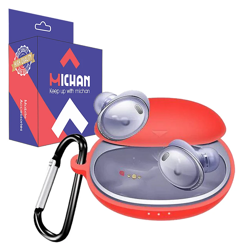 کاور میچان مدل silicone مناسب برای کیس هدفون بی سیم انکر SoundCore Liberty 3 Pro