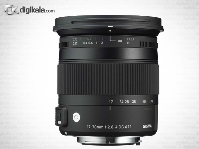 لنز سیگما 17-70mm F2.8-4 DC MACRO OS HSM
