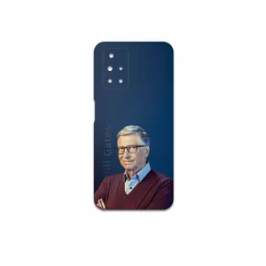 MAHOOT Bill-Gates Cover Sticker for Xiaomi Redmi 10