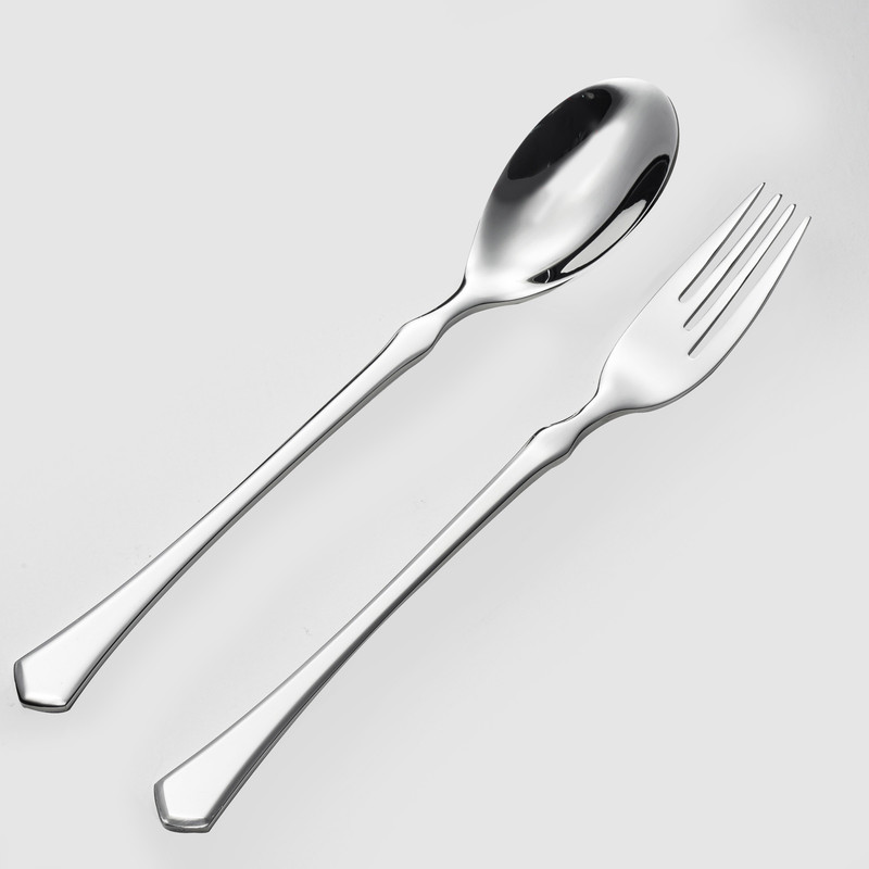 سرویس قاشق و چنگال 142 پارچه جی فی نی مدل 458