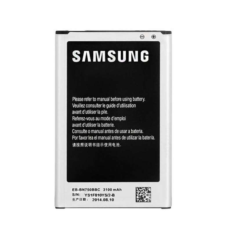 باتری موبایل مدل EB-BN750BBE ظرفیت 3100میلی آمپر ساعت مناسب برای گوشی موبایل سامسونگ Galaxy Note 3 Mini باتری موبایل مدل EB-BN750BBE ظرفیت 3100میلی آمپر ساعت مناسب برای گوشی موبایل سامسونگ Galaxy Note 3 Mini