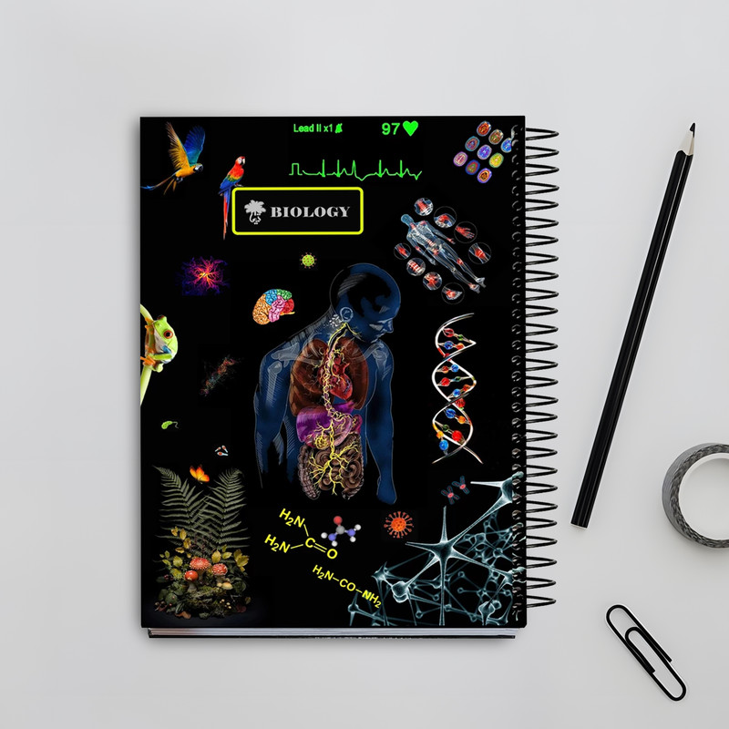 دفتر مشق 100 برگ تیما مدل زیست شناسی