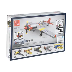 ساختنی 377 تکه طرح هواپیما جنگی مدل 23042