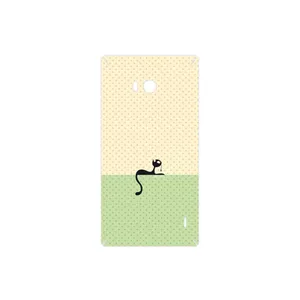 MAHOOT Minimal Internet Cat Icon Cover Sticker for Nokia Lumia 930