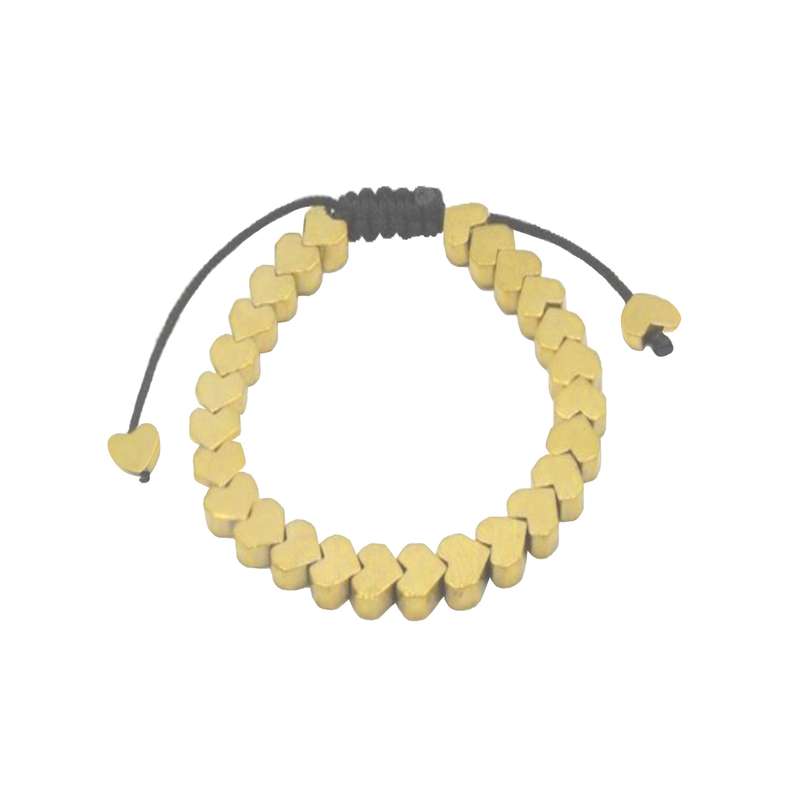 دستبند دخترانه مدل قلب کد TY10 دستبند دخترانه مدل قلب کد TY10