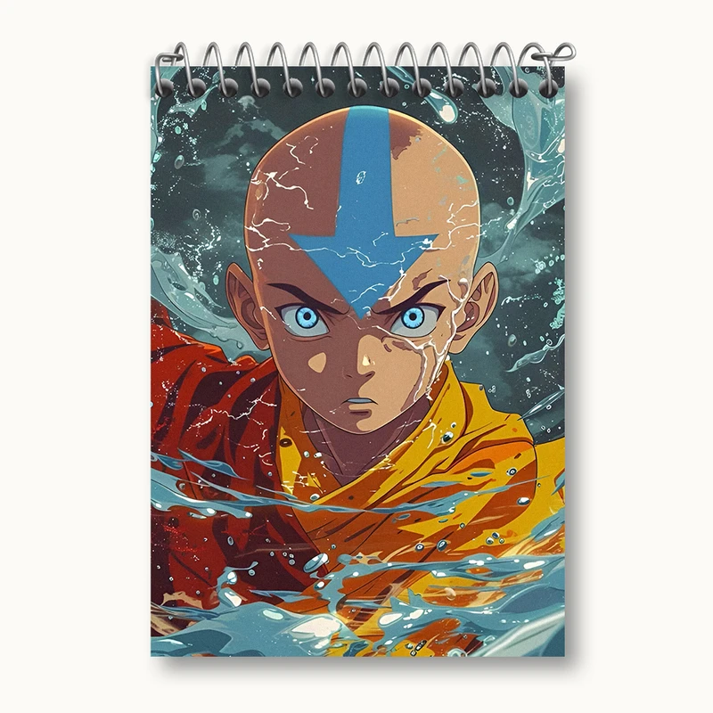 دفتر یادداشت 50 برگ خندالو طرح انیمه آواتار (Avatar) کد N5020