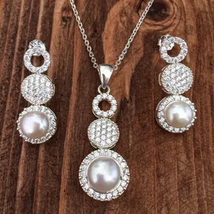 نیم ست نقره زنانه کد 2021