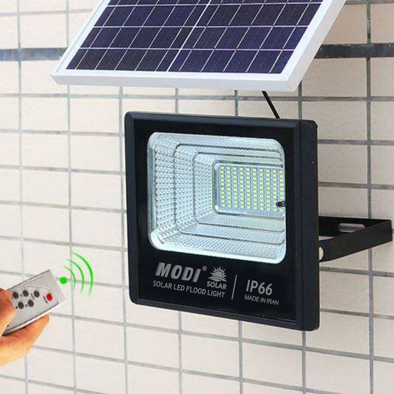 پروژکتور خورشیدی مودی مدل سولار کد IR-MD72100 ظرفیت 100 وات