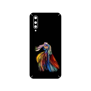 MAHOOT Rainbow Hair Digital Art Cover Sticker for Xiaomi MI 9 Lite