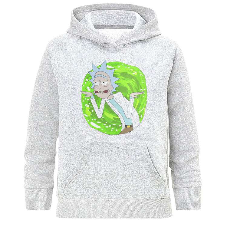 هودی زنانه طرح ریک و مورتی مدل H636