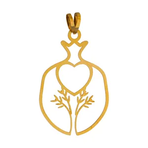 آویز گردنبند طلا 18 عیار زنانه مایا ماهک مدل MM1674