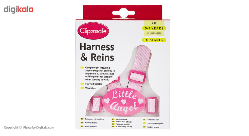هارنس و بند همراه کودک کلیپاسیف مدل CL036