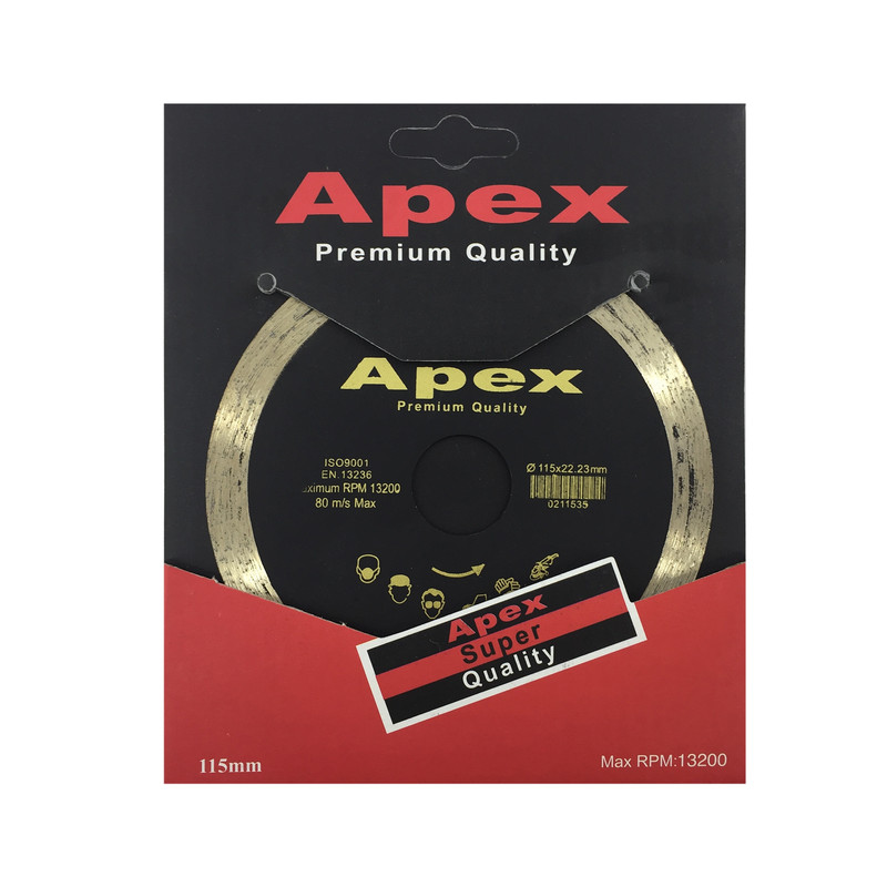 صفحه مینی فرز سرامیک بر مدل اپکس 115