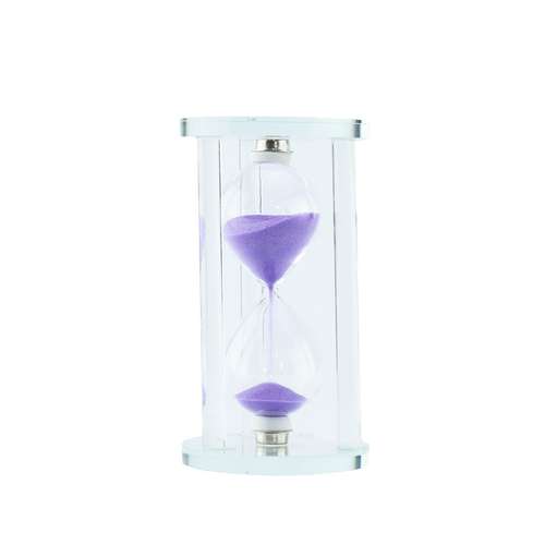 ساعت شنی مدل شیشه ای کوچک