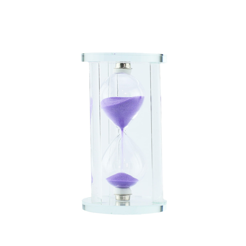 ساعت شنی مدل شیشه ای کوچک