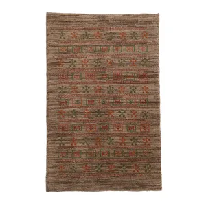 گبه دستباف یک متری طرح مدرن کد 4030418