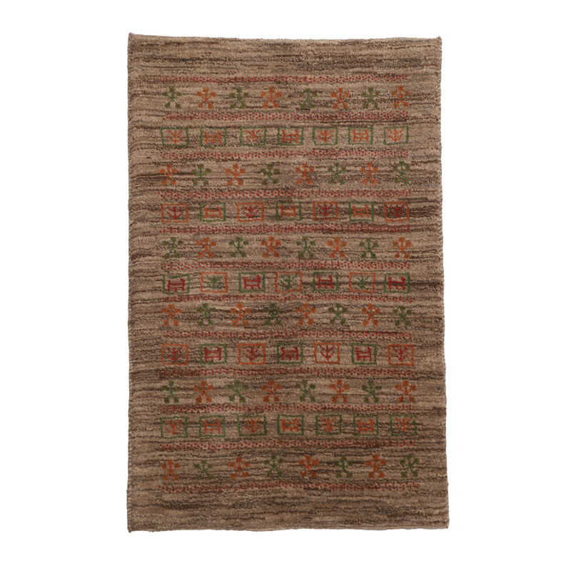 گبه دستباف یک متری طرح مدرن کد 4030418