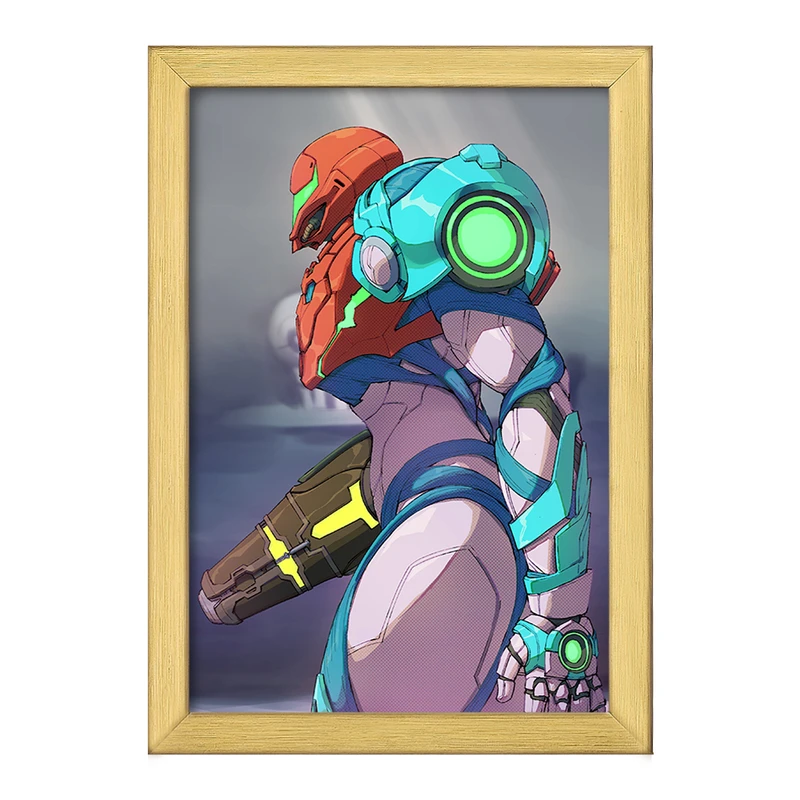 تابلو خندالو طرح بازی متروید (Metroid) کد 35674