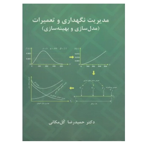 کتاب مدیریت نگهداری و تعمیرات مدل سازی و بهینه سازی اثر حمیدرضا گل مکانی نشر دانشگاهی فرهمند