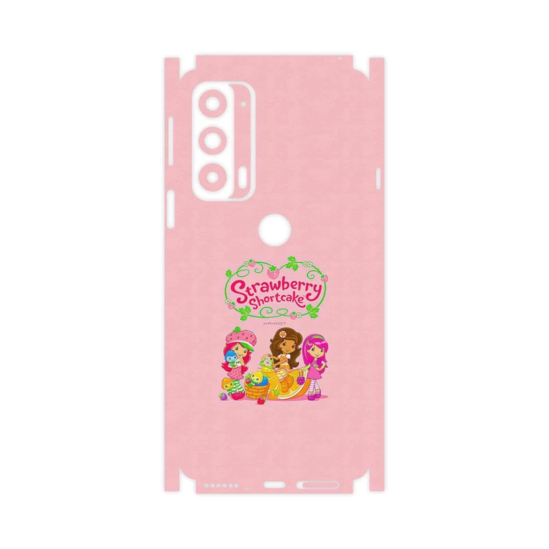 برچسب پوششی ماهوت مدل Strawberry Shortcake-FullSkin مناسب برای گوشی موبایل موتورولا Edge 20