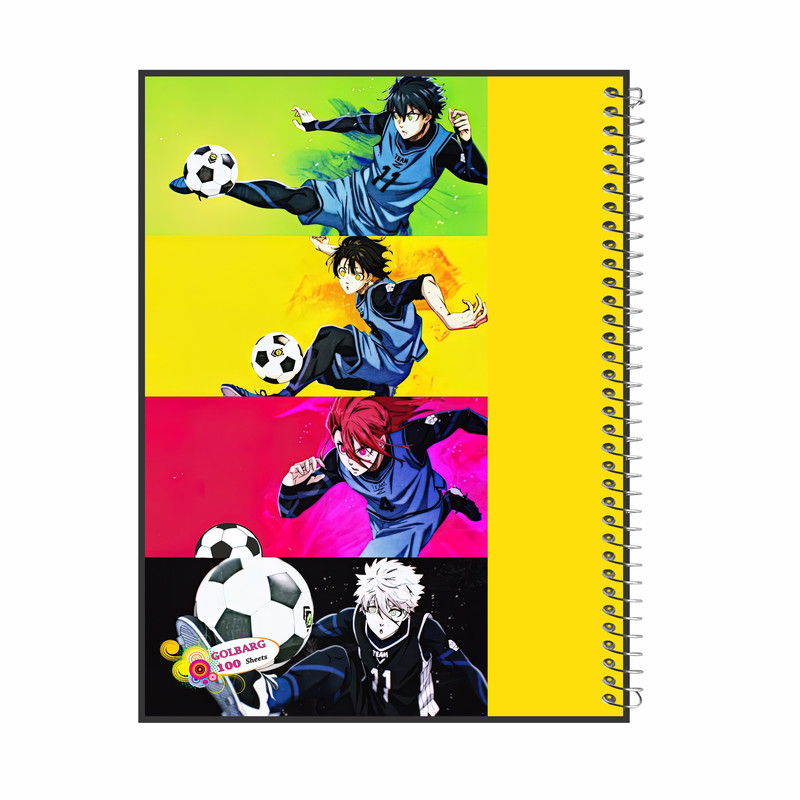 دفتر مشق 100 برگ گلبرگ مدل پسرانه کد 8609