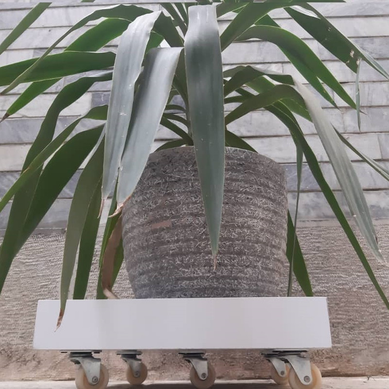 زیرگلدانی مدل چرخدار کد PVC زیرگلدانی مدل چرخدار کد PVC