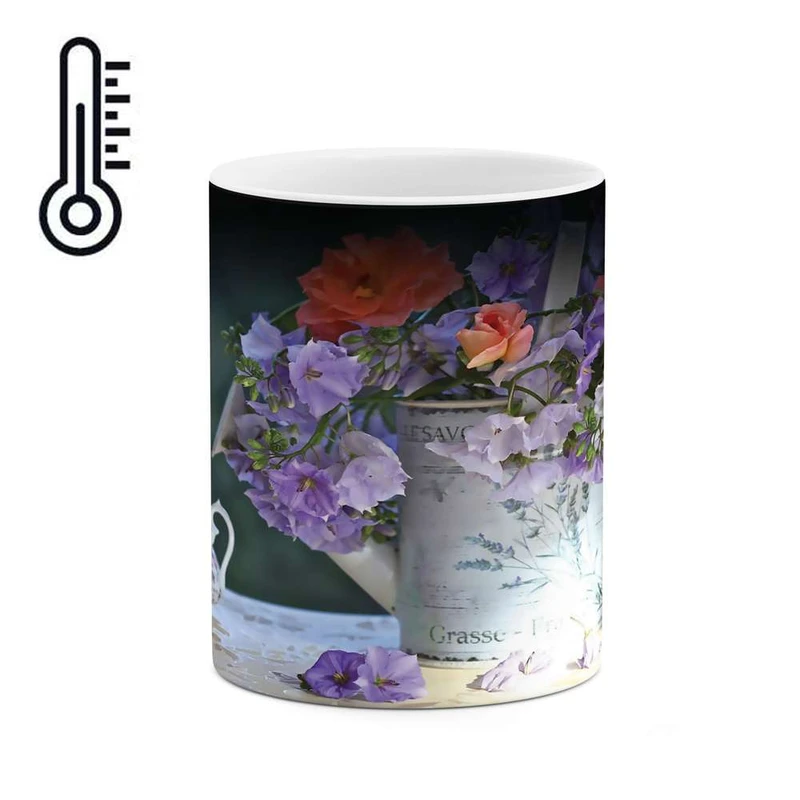 ماگ حرارتی کاکتی مدل گل کد mgh10068