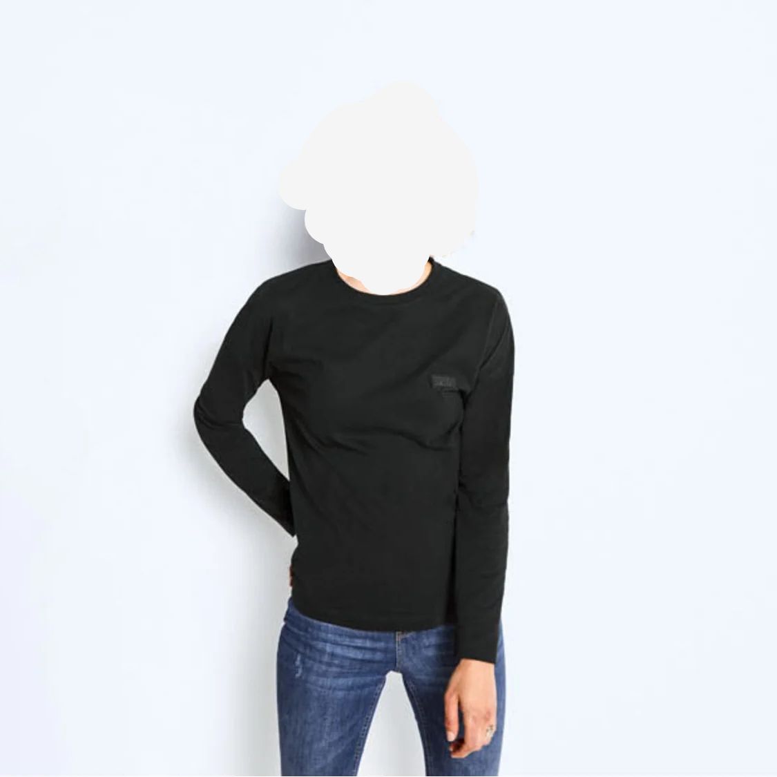 تی شرت آستین بلند زنانه اسمارا مدل LS304 -  - 5