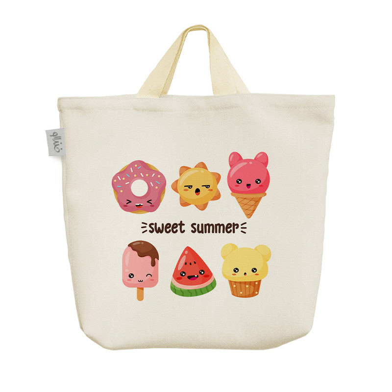 ساک خرید خندالو مدل Sweet Summer کد 10206