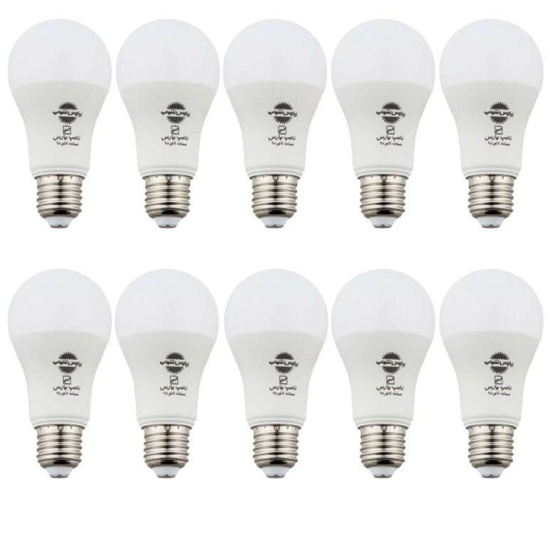 لامپ ال ای دی 9 وات پارس شهاب کد ka009 پایه E27 بسته 10 عددی لامپ ال ای دی 9 وات پارس شهاب کد ka009 پایه E27 بسته 10 عددی