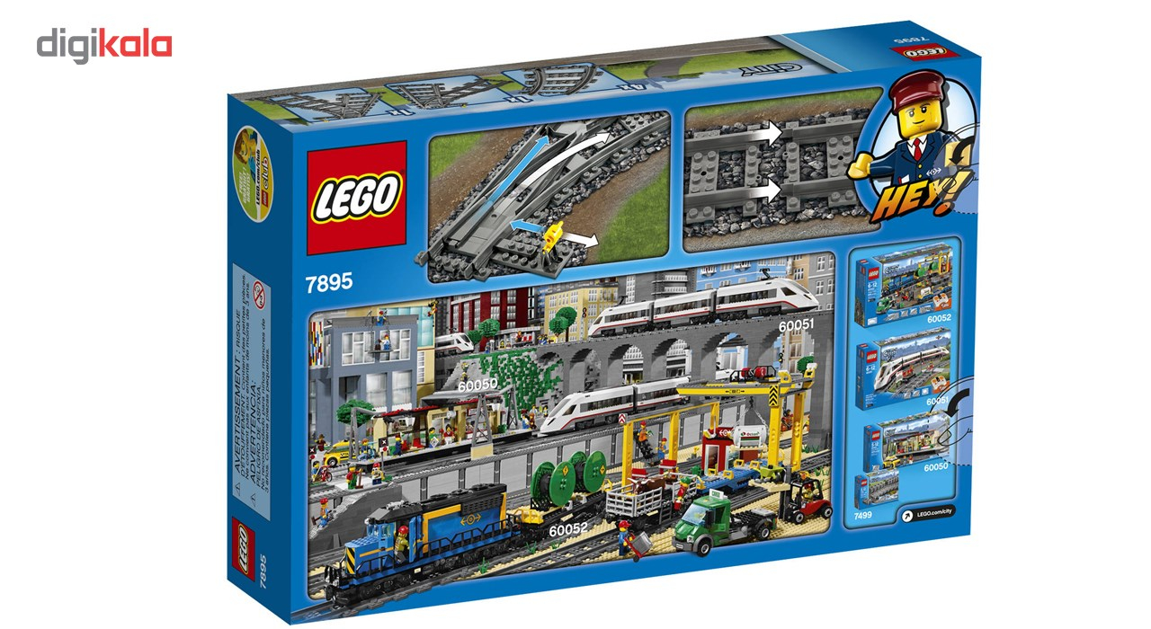 Lego 7895 city store switching tracks