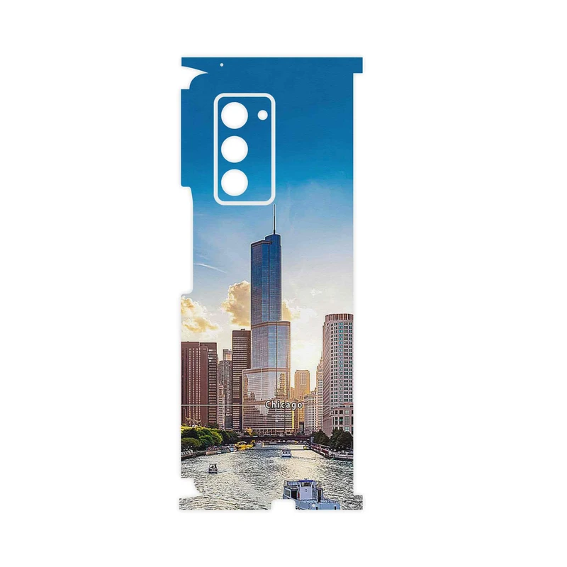 برچسب پوششی ماهوت مدل City of Chicago-FullSkin مناسب برای گوشی موبایل سامسونگ Galaxy Z FOLD 2