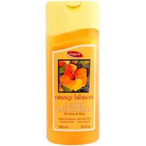 شامپو سر و بدن کاپوس مدل Orange Hibiscus حجم 300 میلی لیتر
