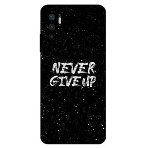 Megafone Never give up 1871 Cover For Xiaomi Redmi Note 10 5G / Poco M3 Pro