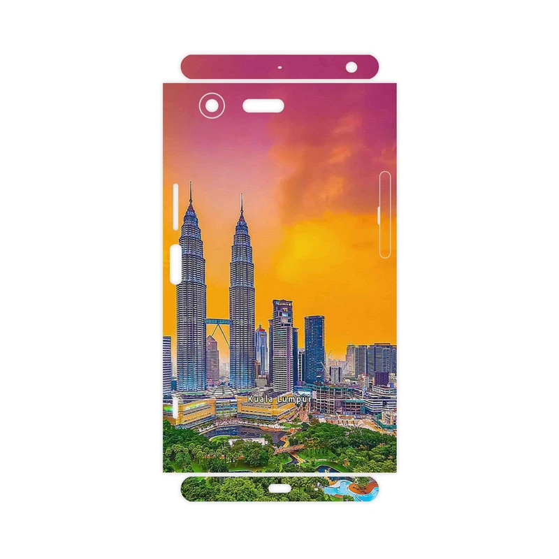 برچسب پوششی ماهوت مدل City of Kuala Lumpur-FullSkin مناسب برای گوشی موبایل سونی Xperia XZ Premium