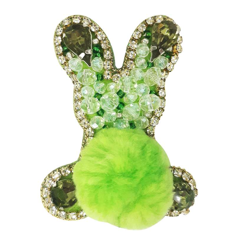 سنجاق سینه دخترانه مدل خرگوش کد 066