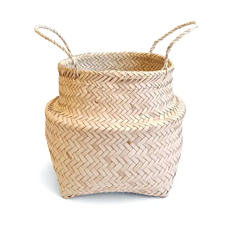 سبد حصیری مدل خمره ای کد 29cm