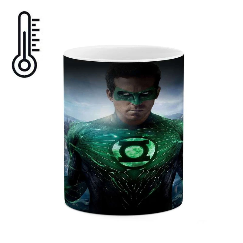 ماگ حرارتی کاکتی مدل Green Lantern کد mgh11795