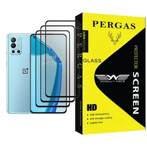 Waily Nice Pergas Glass MIX003 Screen Protector For OnePlus 9R Pack Of 3