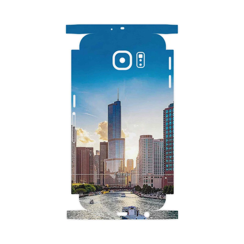 برچسب پوششی ماهوت مدل City of Chicago-FullSkin مناسب برای گوشی موبایل سامسونگ Galaxy S6 Edge