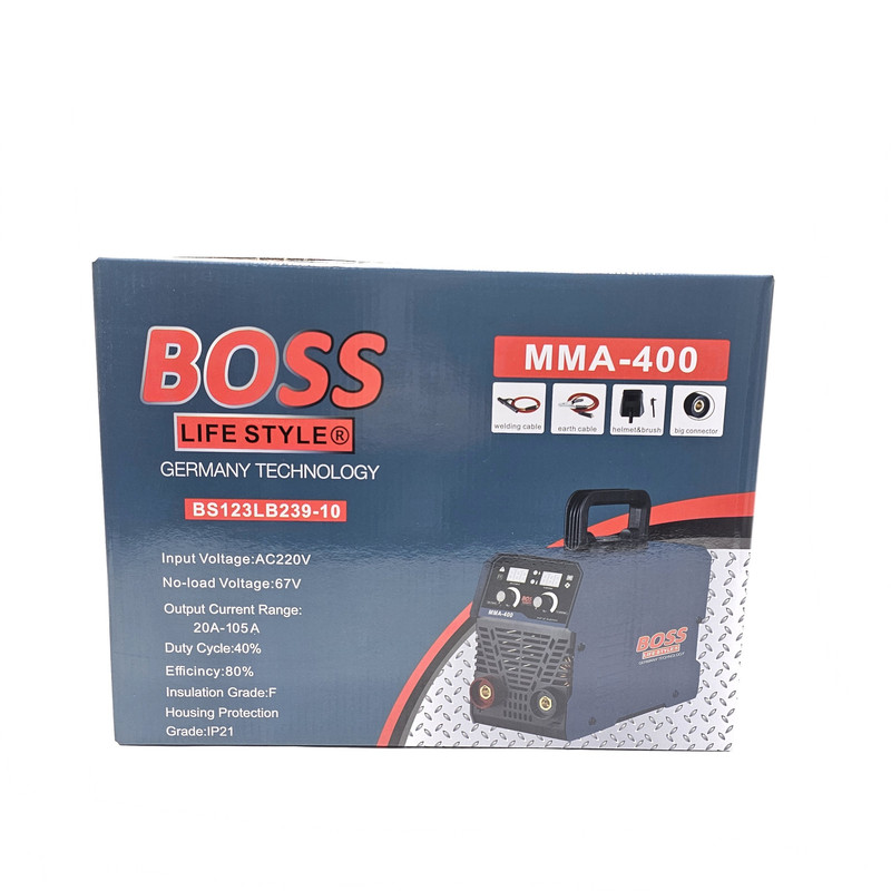 دستگاه جوش صنعتی 400 آمپر باس مدل LIFE_STYLE کد BS123LB239-10