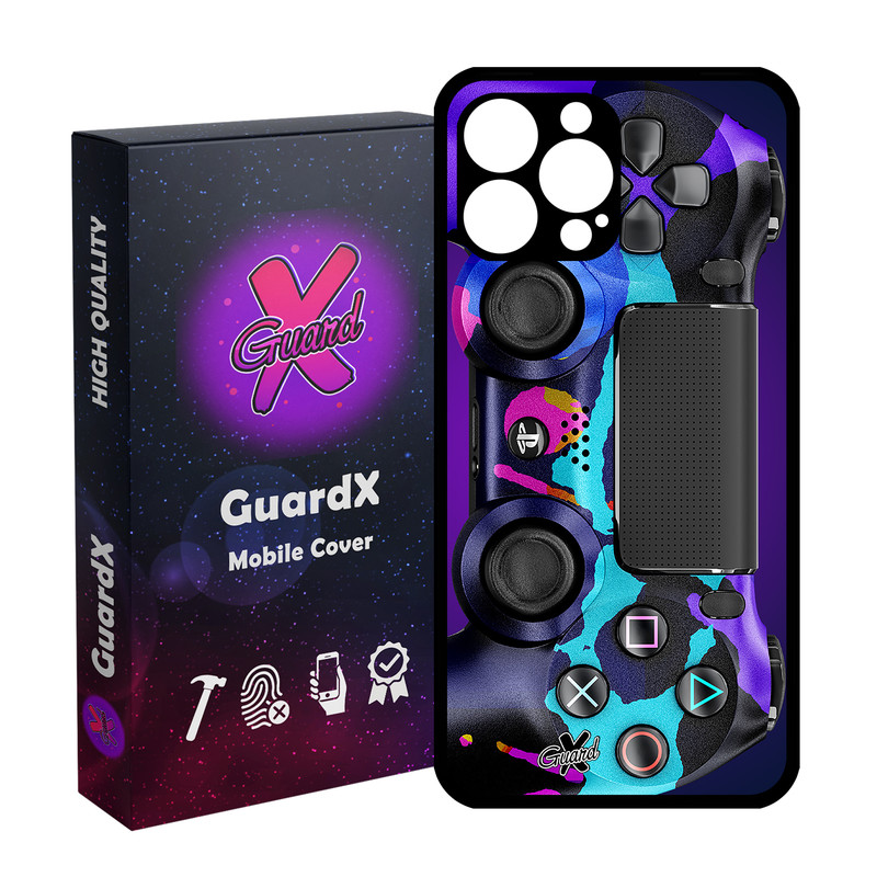 کاور گارد ایکس طرح PS4 Controller مدل Glass10089 مناسب برای گوشی موبایل اپل iPhone 14 Pro Max