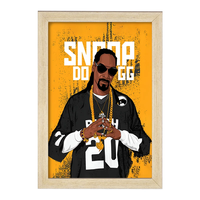 تابلو خندالو مدل اسنوپ داگ (Snoap Dog) کد F4635