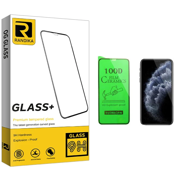 محافظ صفحه نمایش سرامیکی راندیکا مدل GLD مناسب برای گوشی موبایل اپل iPhone 11 Pro Max
