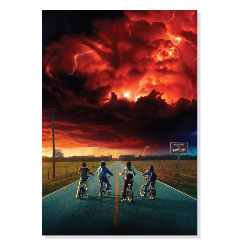 پوستر طرح سریال Stranger Things مدل M0426