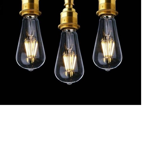 لامپ فیلامنتی 4 وات کد ST64 پایه E27 بسته 10 عددی