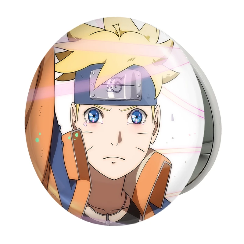 آینه جیبی خندالو طرح ناروتو ازوماکی انیمه بوروتو Boruto مدل تاشو کد 15721 