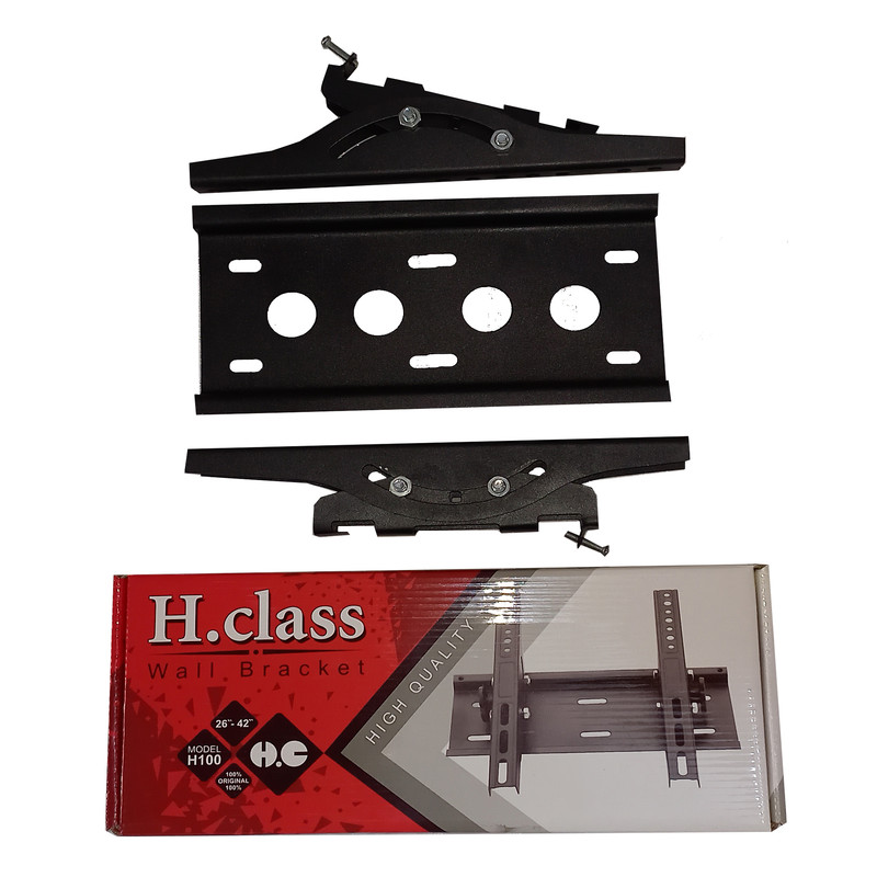 پایه دیواری تلوزیون اچ کلس مدل H100 مناسب برای تلوزیون های 26 تا 40 اینچ