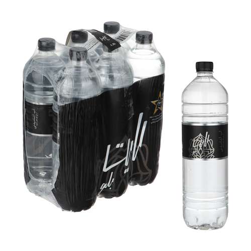 آب آشامیدنی لایت بلو- 1.5 لیتر بسته 6 عددی