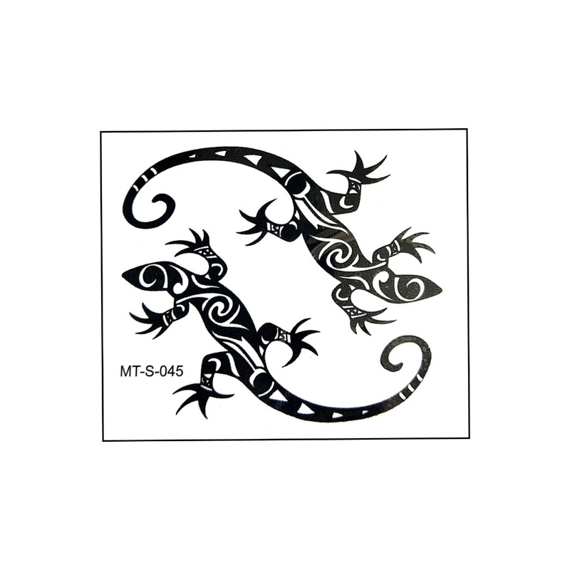 تتو موقت طرح مارمولک کد MT-S-045